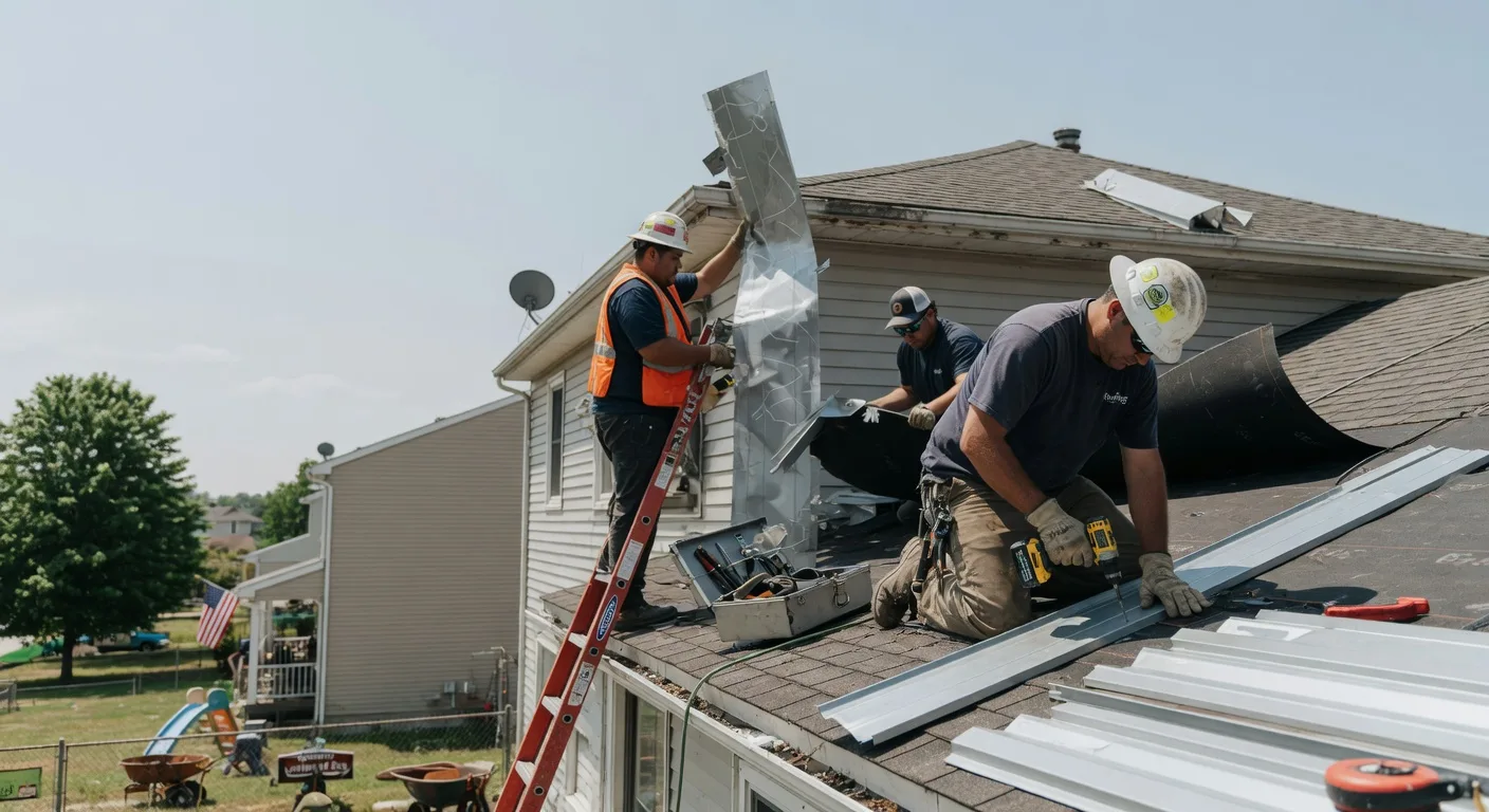 Metal Roof Repair in Rising City, NE